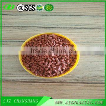 Orange color Recycled pp granules for container raw material