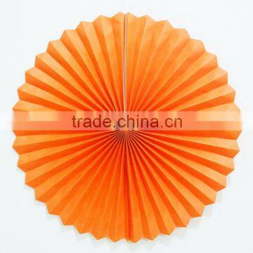 Craft supplies tissue paper fan decoration