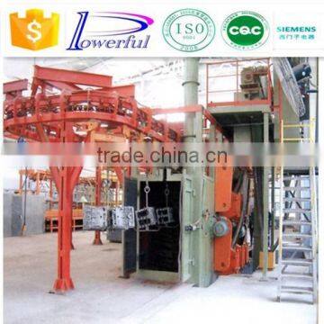 Q38 hanging chain shot blasting machine/rust remover/hangering chain shot blasting machine/rust removal equipment/