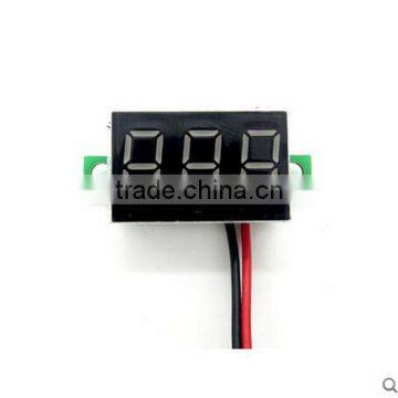 0.36" Mini 2.5~30.0V DC Volt Meter Panel Motorcycle Voltmeter Digital LED