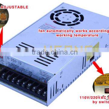 12V 30A Single Output Power Supply S-360-12 photo-2