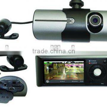 HD 720P separate two rearview car video camera RLDV-802