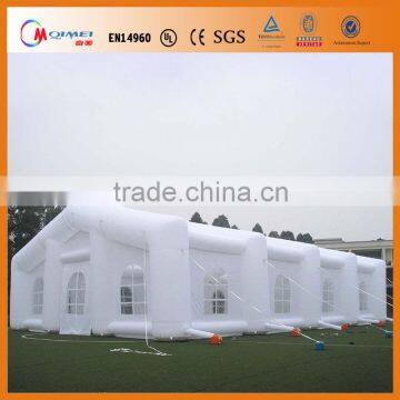 Waterproof Doouble Layer Family Tent, PVC Inflatable Outdoor 4 Man Tent for camping