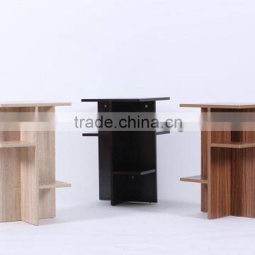 2016 Useful beside table /hot selling beside table with many colors/small table can be used for bookcase