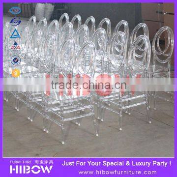 crystal clear wedding resin phoenix chair wholesale