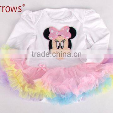 Hot Sale New 2016 Summer Girl Dress White Baby Girl Dress Children Clothing Children Dress 0-12Month photo-2