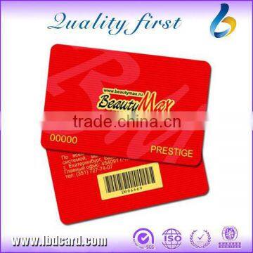 MIFARE Plus X4k Barcode Cards PVC Chip Cards photo-2