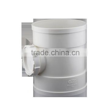 Side outlet tee UPVC pipe fittings(D50mm-160mm)