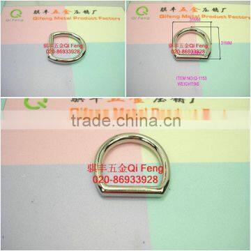 31mm d ring for handbags , metal d ring q-1153