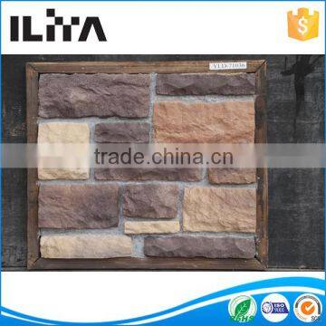 Fireproof white cement construction building materials exterior decorative wall stone for wall