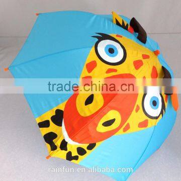 Giraffe safety cartoon umbrella children umbrella