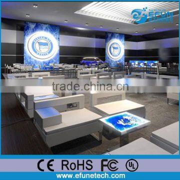 2016 new products modern led liquid art deco dining table,interactive liquid coffee table
