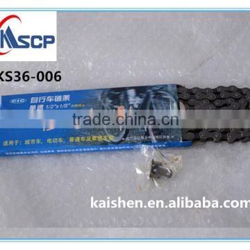 High quality bicycle chain rolls single speed , used durable steel bicycle chain