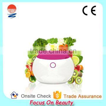 2015 new beauty machine diy facial mask with fruits and vegetables