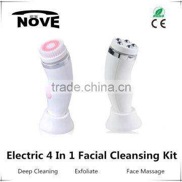 2016 newest electric facial brush scalp cleansing brush , Facial cleansing brush