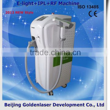 2013 Importer E-light+IPL+RF Machine Beauty Equipment Hair No Pain Removal 2013 Hair Removal Thread Machine Portable