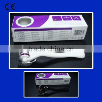 Skin care titanium derma roller 180 needles microneedle dermaroller