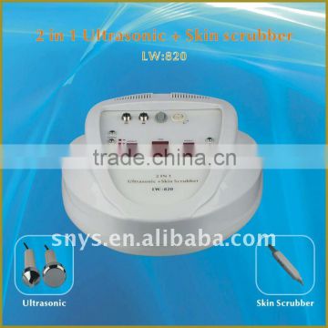 Ultrasonic+Skin scrubber Diamond Microdermabrasion Machine (LW-820)