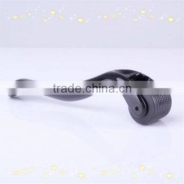 540 Stainless Steel Fixed Tip Black Curved Handle MTS Dermaroller photo-1