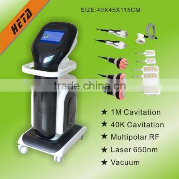 F-9005C newest lipolaser & vacuum cavitation & multipolar RF slimming machine