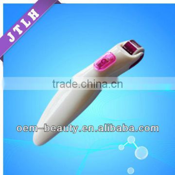 Hot sale 540 titanium needle roller,Mini vibration derma roller L007