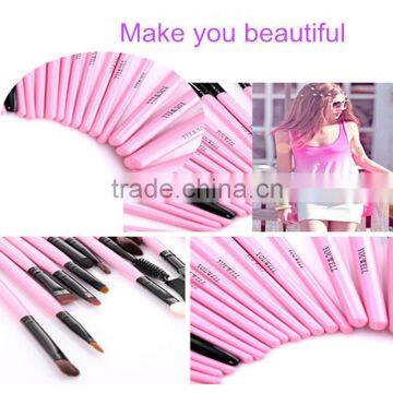 23pcs Pink Makeup Brush Set Professional Cosmetic Make-up Tools for Women photo-3