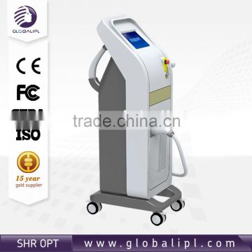 Sapphire and ruby switch Q/KTP/YAGlaser instrument for tatoo removal