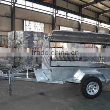9'x5' Galvanized Tandem Tipper Box Trailers photo-5