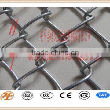 factory supply hot dipped galvanized/electro galvanized/colorful PVC coated chain link fence rhombus wire mesh