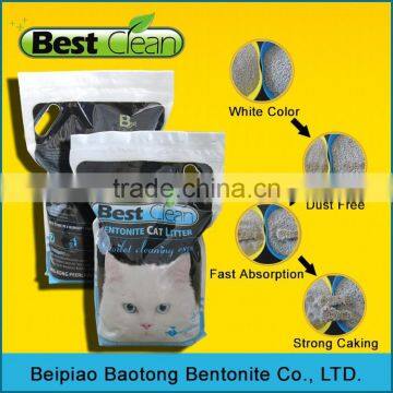 bentonite clay cat toilet litter bulk package or best clean brand package