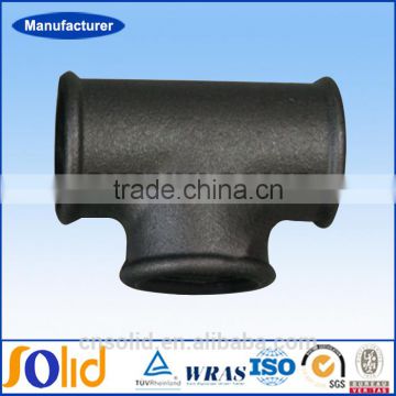 ISO49 High quality black malleable iron pipe fitting