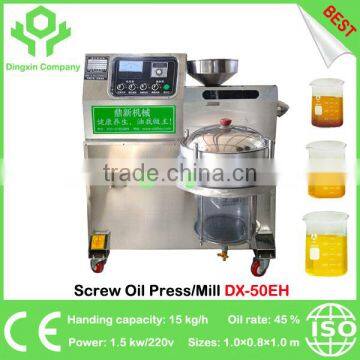 China Best Screw and Electric Hydraulic Sunflower Oil Milling Machine 10kg/h photo-4