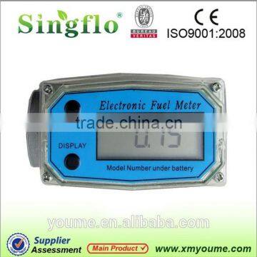 Nice price Singflo 1'' 20~200L aluminium water meters for sale