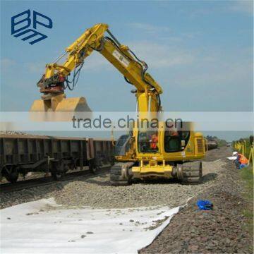 PET Short Fiber Nonwoven Geotextile 135g/m2 for Slope Protection photo-3