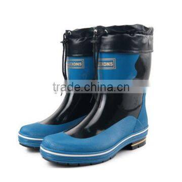Fashion Design Cheap Cold-proof Waterproof Rubber Boots With Removable Warm Sock Used as Outdoor Work Boots in Winter photo-4