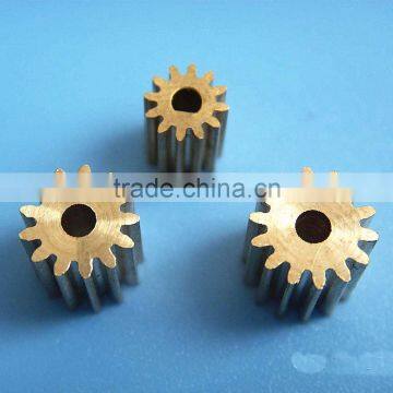 ISO9001 Manufacturer Hobbing Process R/c Servo Spur Gear Made From Brass photo-5