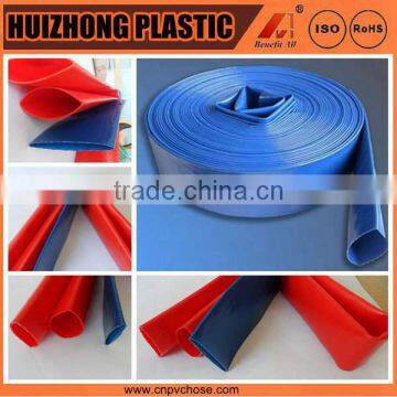 Flexible lay flat irrigation hose