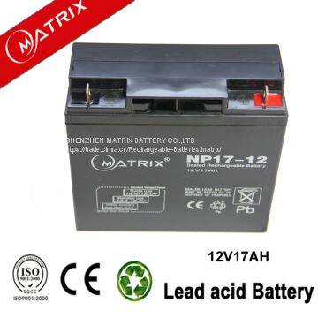 12v 17ah Agm Solar Battery photo-2