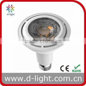 New Design Par30L 11W 950lm E27 24 Degree High Lumen Dimmable Clear Len Cob Led Light Bulbs