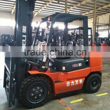 China Top1 Forklift Brand 3500kg Forklift With Full Free Mast /3500kg Diesel Forklift for Sale in Shanghai China photo-5