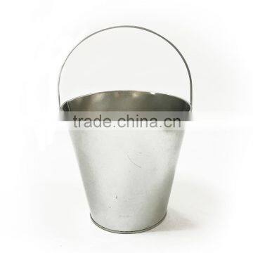 Paint Pail,round Bucket Wedding Tin Gift Box Tin Case Saving Box photo-4