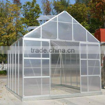 New Product Used Hydroponic Commercial Greenhouses With Aliminium Frame Two Roof Windows photo-3