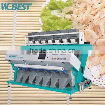 High quality and capacity 7 chutes seafood Color Sorter