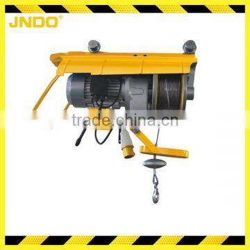 Light weight 600kg micro electric rope hoist