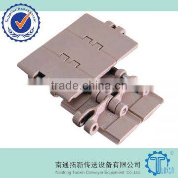 Straight Running Plastic Tabletop Chains for processing machinery