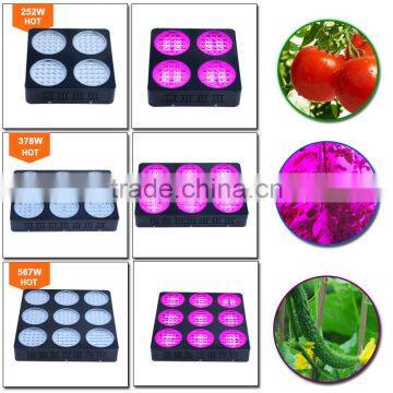 Greenhouse led panel grow light switchable indoor growing light with best price