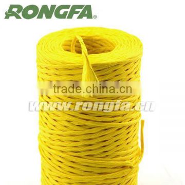 Hot Sale Multicolor Coiled Twisted Paper Rope Inside Has Iron Wire photo-3