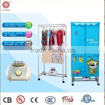 15KG capacity PTC semiconducting heater steam clothes dryer / cloth dryer