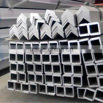 Angle section Aluminium Profiles nature anodized with E6/20 um - EN AW-6060 T6 Manufacturing length 6000 mm