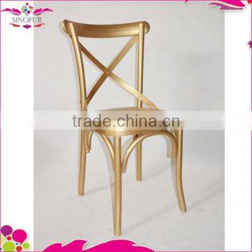 Best Seller Antique Wooden X-back Chair photo-4